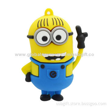 Wholesale 8GB Cute Cartoon Model USB Flash Drive, Various Customized Shapes